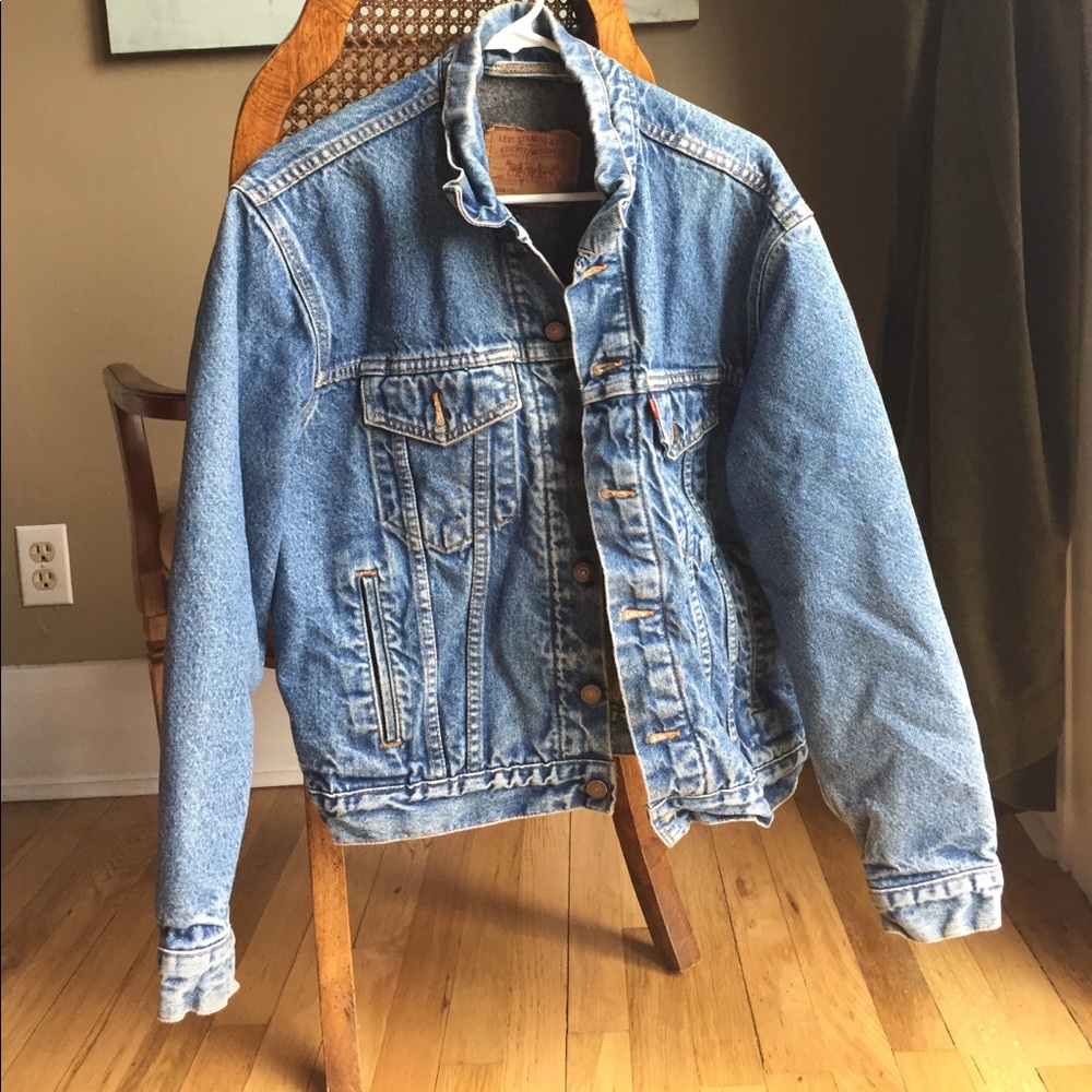 Vintage 80's Levi's denim trucker jacket